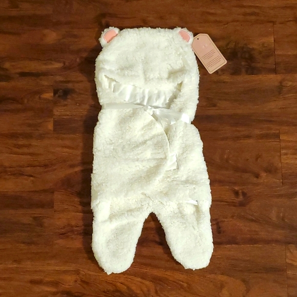 Jam Naturals-Cute Bear Organic Swaddle Wrap - Picture 7 of 8